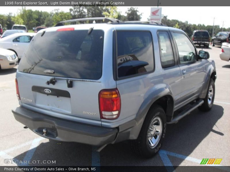 Light Denim Blue Metallic / Medium Graphite 1998 Ford Explorer Sport