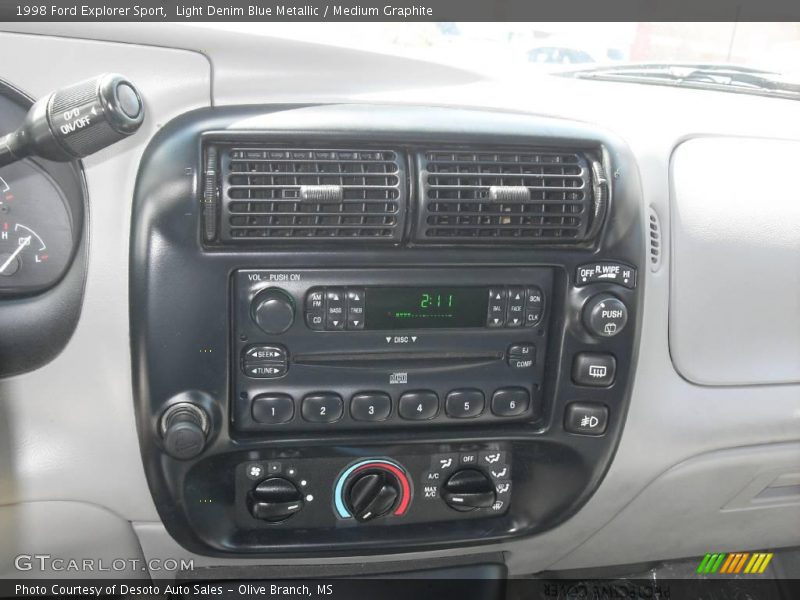 Light Denim Blue Metallic / Medium Graphite 1998 Ford Explorer Sport