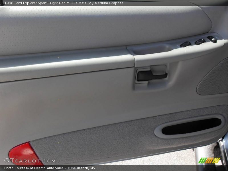 Light Denim Blue Metallic / Medium Graphite 1998 Ford Explorer Sport