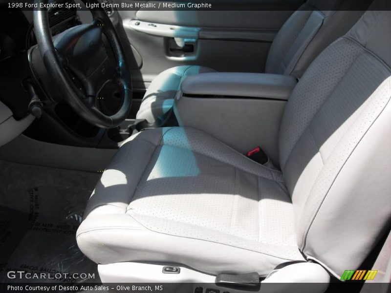 Light Denim Blue Metallic / Medium Graphite 1998 Ford Explorer Sport