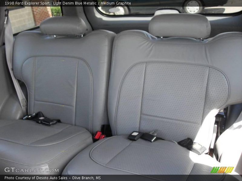 Light Denim Blue Metallic / Medium Graphite 1998 Ford Explorer Sport
