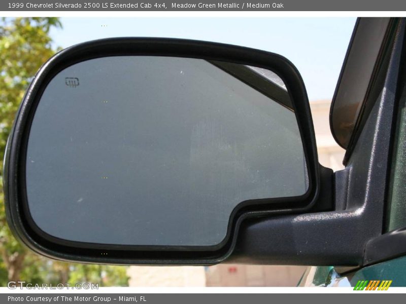 Meadow Green Metallic / Medium Oak 1999 Chevrolet Silverado 2500 LS Extended Cab 4x4