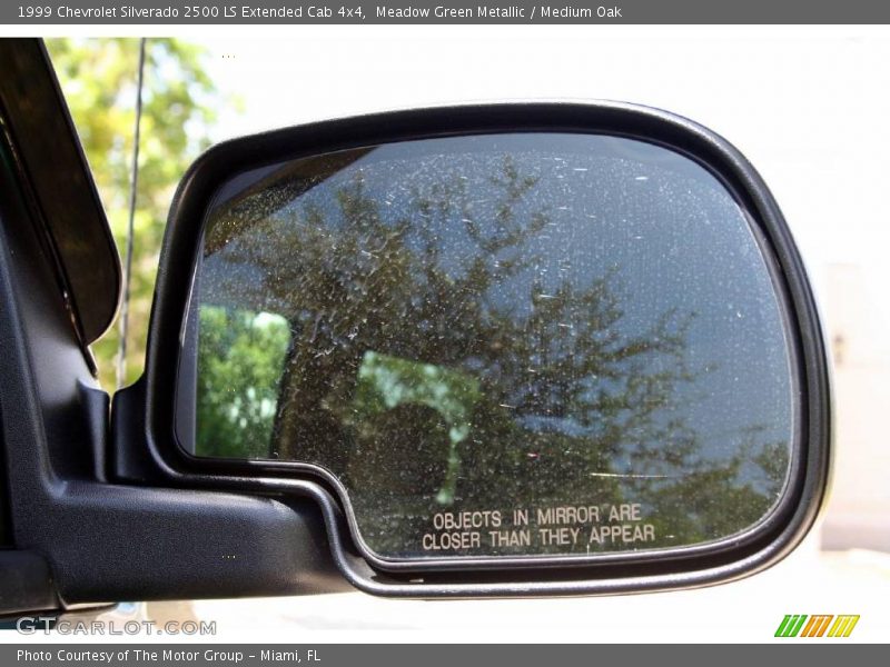 Meadow Green Metallic / Medium Oak 1999 Chevrolet Silverado 2500 LS Extended Cab 4x4