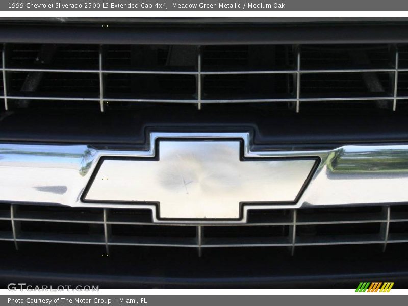 Meadow Green Metallic / Medium Oak 1999 Chevrolet Silverado 2500 LS Extended Cab 4x4