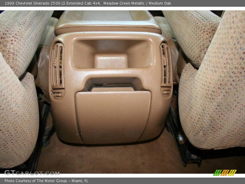 Meadow Green Metallic / Medium Oak 1999 Chevrolet Silverado 2500 LS Extended Cab 4x4