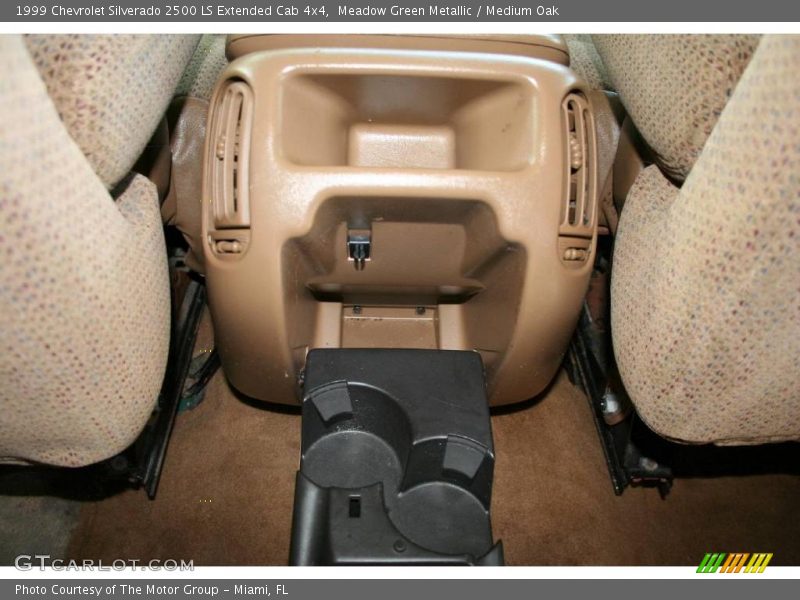 Meadow Green Metallic / Medium Oak 1999 Chevrolet Silverado 2500 LS Extended Cab 4x4