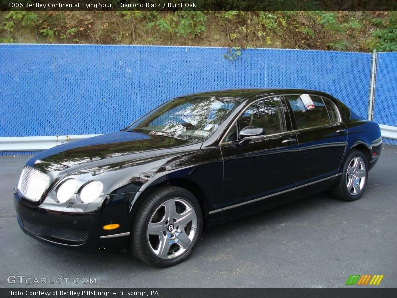Diamond Black / Burnt Oak 2006 Bentley Continental Flying Spur