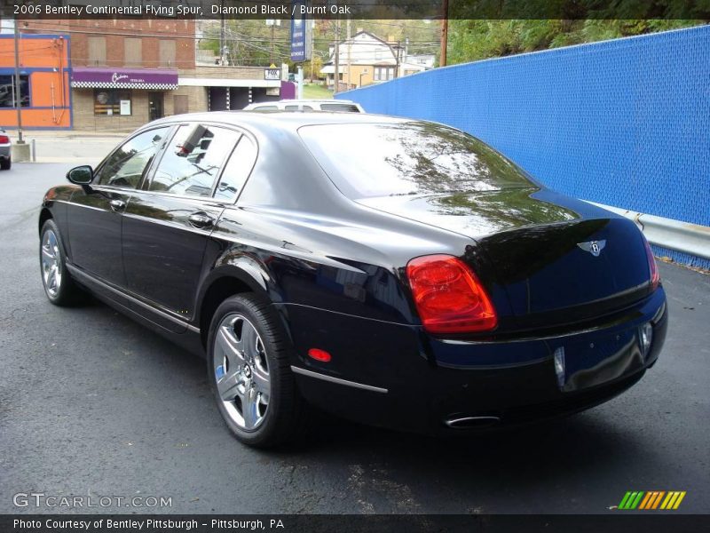 Diamond Black / Burnt Oak 2006 Bentley Continental Flying Spur