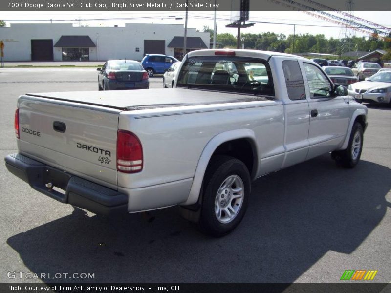 Bright Silver Metallic / Dark Slate Gray 2003 Dodge Dakota SXT Club Cab