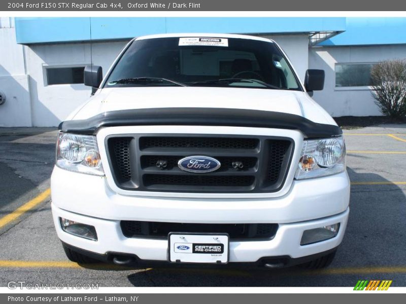 Oxford White / Dark Flint 2004 Ford F150 STX Regular Cab 4x4