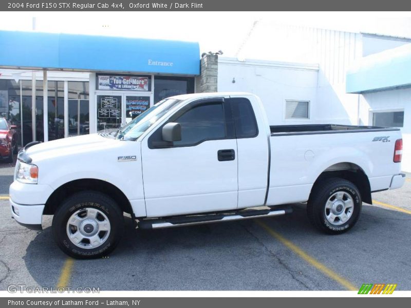 Oxford White / Dark Flint 2004 Ford F150 STX Regular Cab 4x4