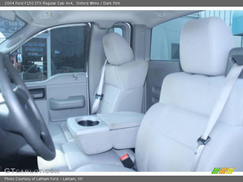 Oxford White / Dark Flint 2004 Ford F150 STX Regular Cab 4x4