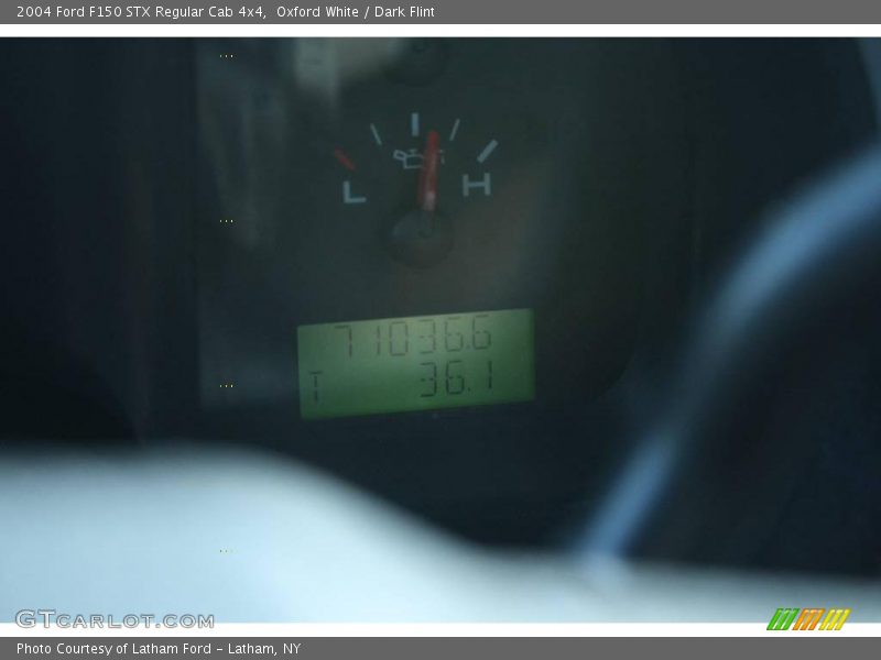 Oxford White / Dark Flint 2004 Ford F150 STX Regular Cab 4x4
