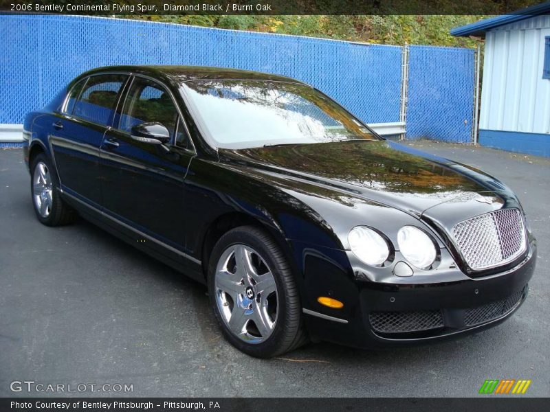 Diamond Black / Burnt Oak 2006 Bentley Continental Flying Spur