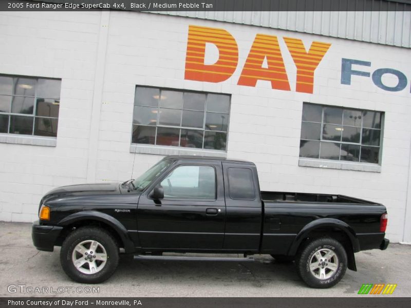 Black / Medium Pebble Tan 2005 Ford Ranger Edge SuperCab 4x4