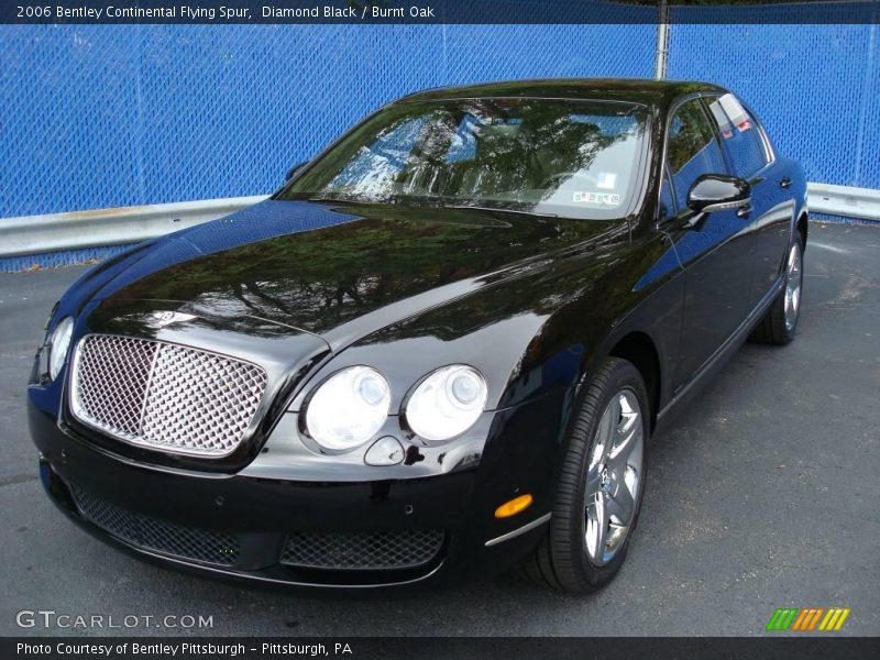 Diamond Black / Burnt Oak 2006 Bentley Continental Flying Spur