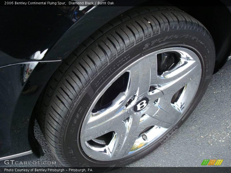 Diamond Black / Burnt Oak 2006 Bentley Continental Flying Spur