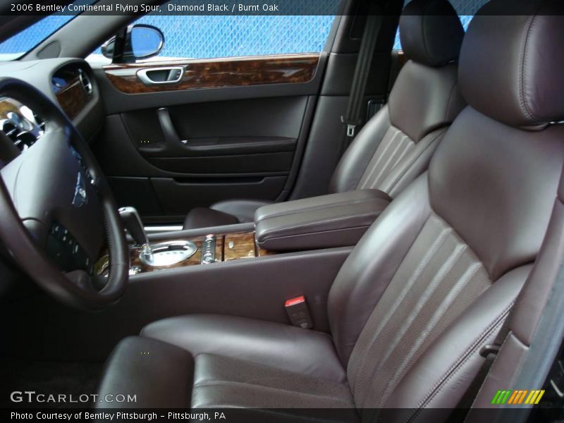 Diamond Black / Burnt Oak 2006 Bentley Continental Flying Spur
