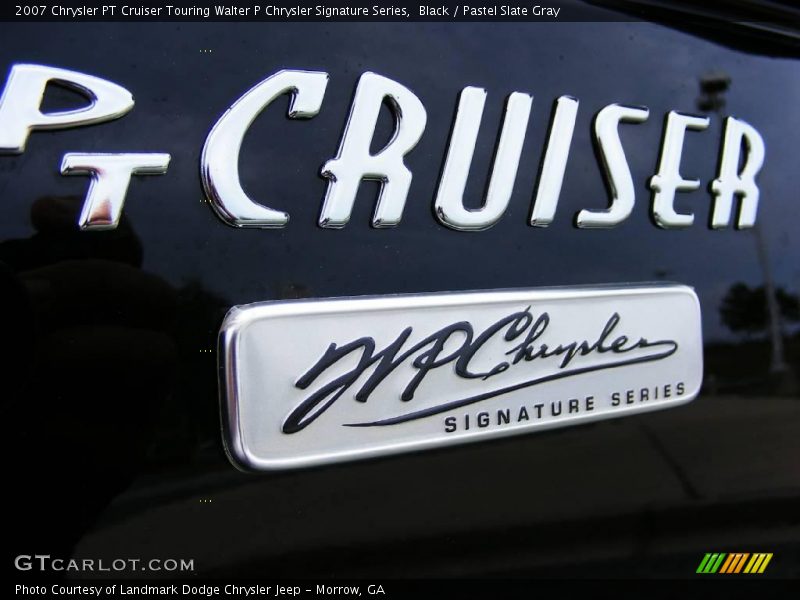 Black / Pastel Slate Gray 2007 Chrysler PT Cruiser Touring Walter P Chrysler Signature Series