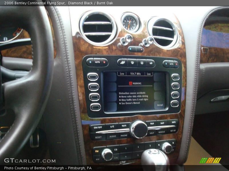 Diamond Black / Burnt Oak 2006 Bentley Continental Flying Spur