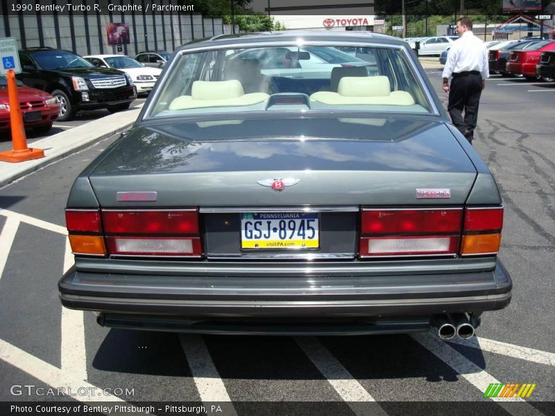 Graphite / Parchment 1990 Bentley Turbo R