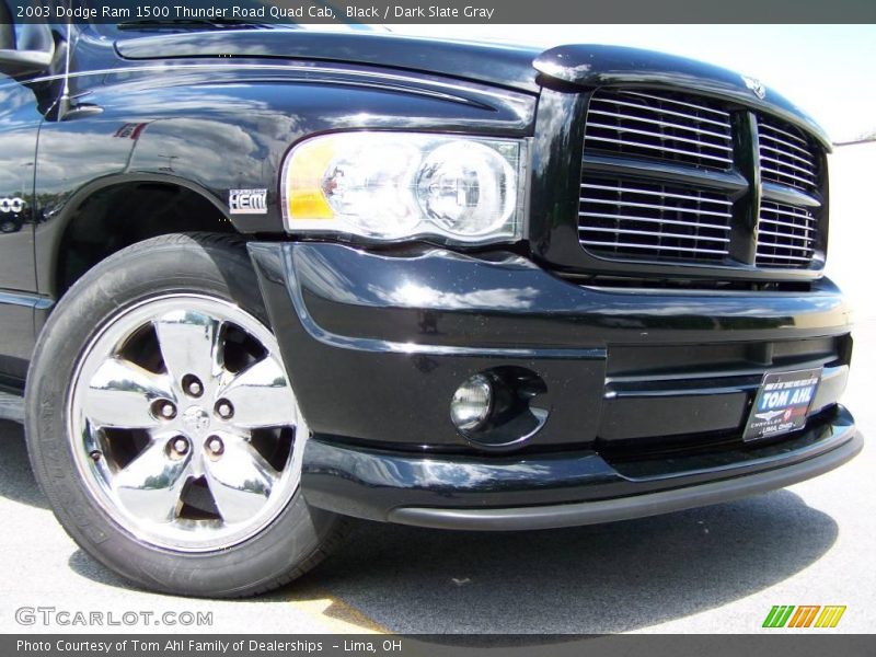 Black / Dark Slate Gray 2003 Dodge Ram 1500 Thunder Road Quad Cab
