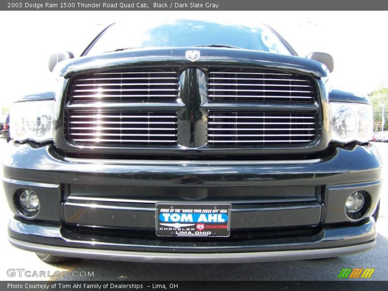 Black / Dark Slate Gray 2003 Dodge Ram 1500 Thunder Road Quad Cab