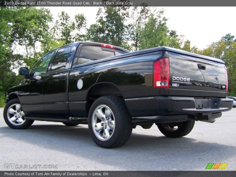 Black / Dark Slate Gray 2003 Dodge Ram 1500 Thunder Road Quad Cab