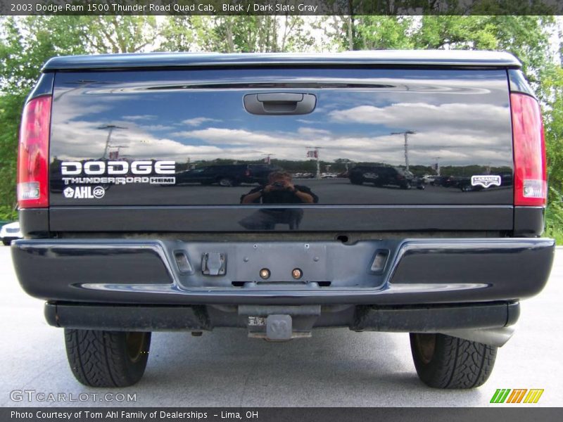 Black / Dark Slate Gray 2003 Dodge Ram 1500 Thunder Road Quad Cab