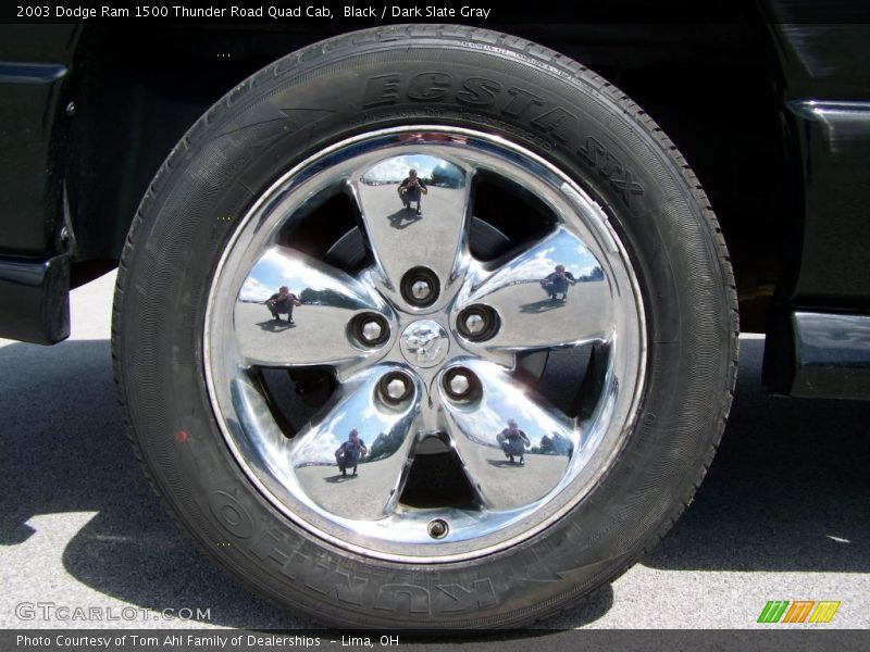 Black / Dark Slate Gray 2003 Dodge Ram 1500 Thunder Road Quad Cab
