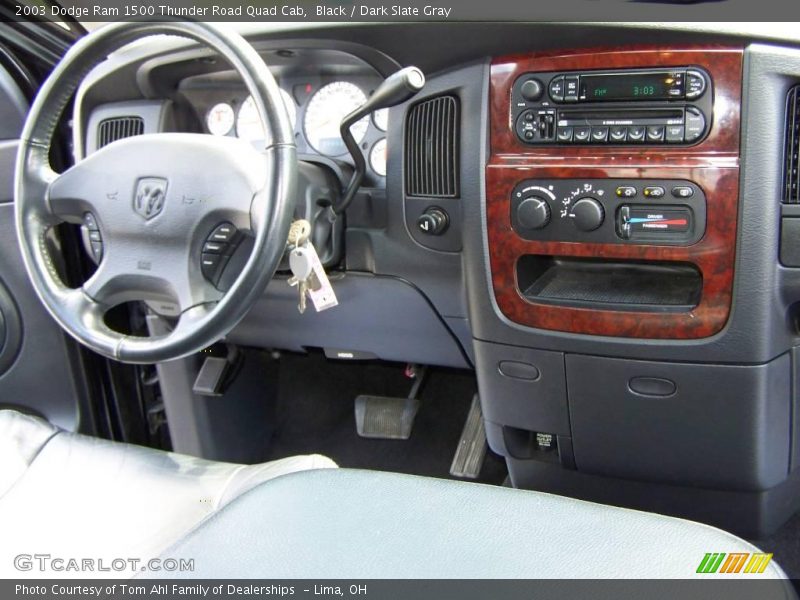 Black / Dark Slate Gray 2003 Dodge Ram 1500 Thunder Road Quad Cab