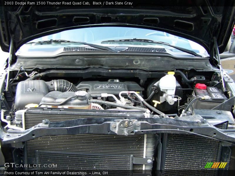 Black / Dark Slate Gray 2003 Dodge Ram 1500 Thunder Road Quad Cab