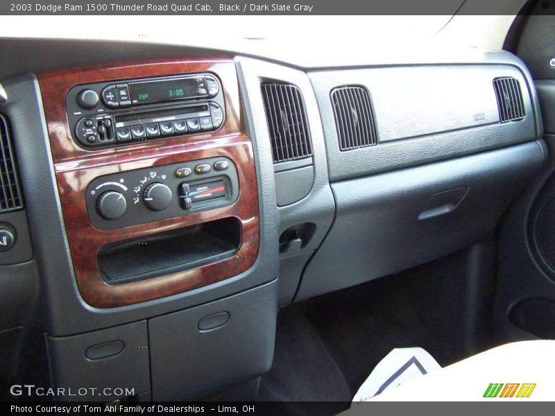 Black / Dark Slate Gray 2003 Dodge Ram 1500 Thunder Road Quad Cab