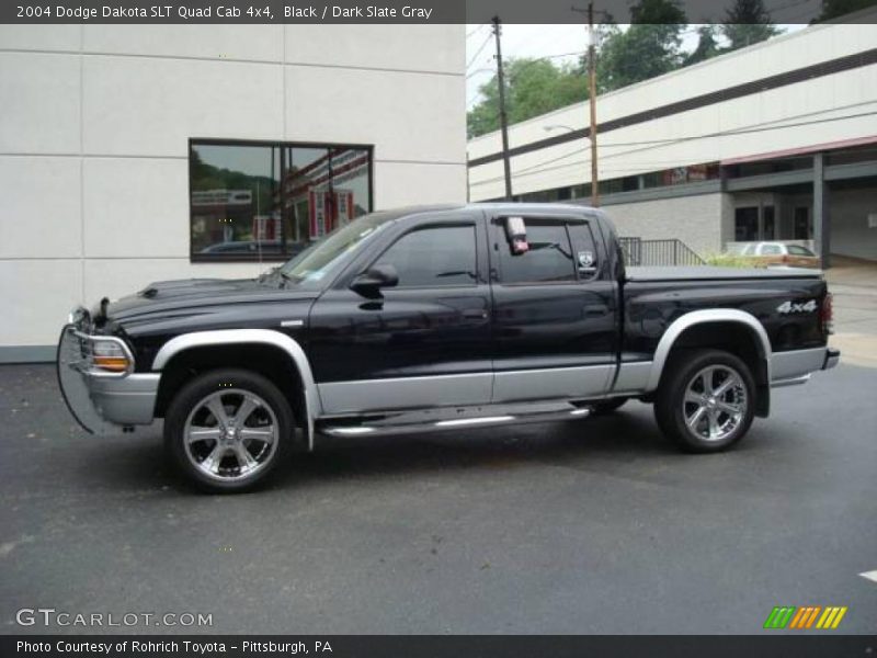 Black / Dark Slate Gray 2004 Dodge Dakota SLT Quad Cab 4x4