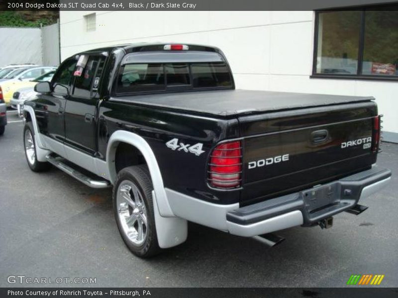 Black / Dark Slate Gray 2004 Dodge Dakota SLT Quad Cab 4x4