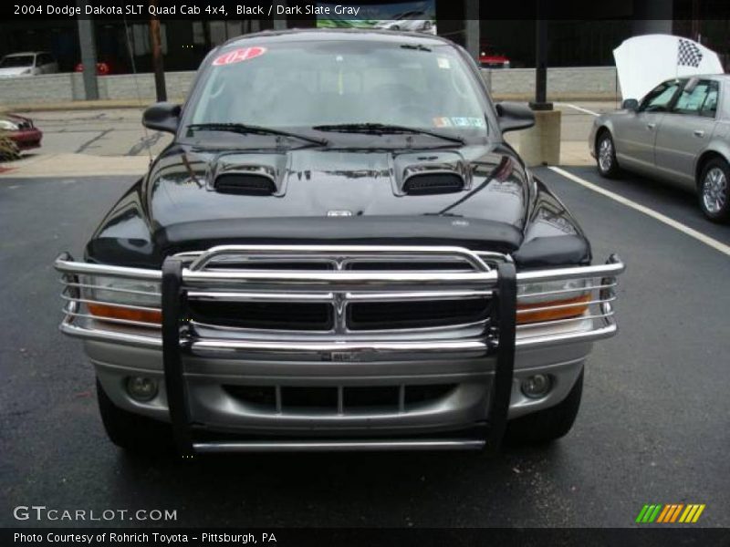 Black / Dark Slate Gray 2004 Dodge Dakota SLT Quad Cab 4x4