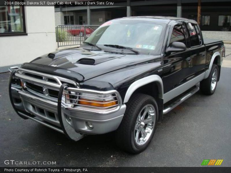 Black / Dark Slate Gray 2004 Dodge Dakota SLT Quad Cab 4x4