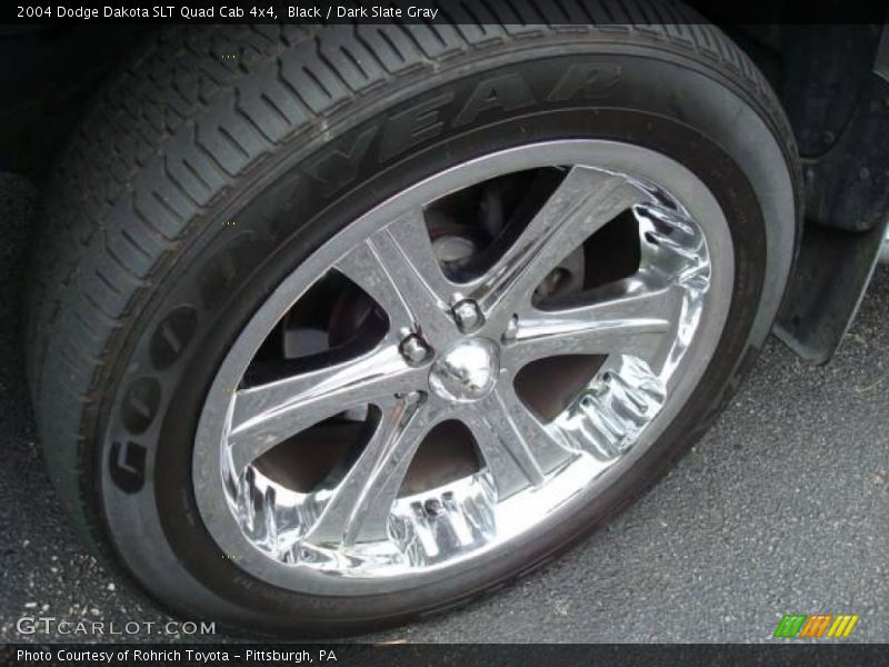 Black / Dark Slate Gray 2004 Dodge Dakota SLT Quad Cab 4x4