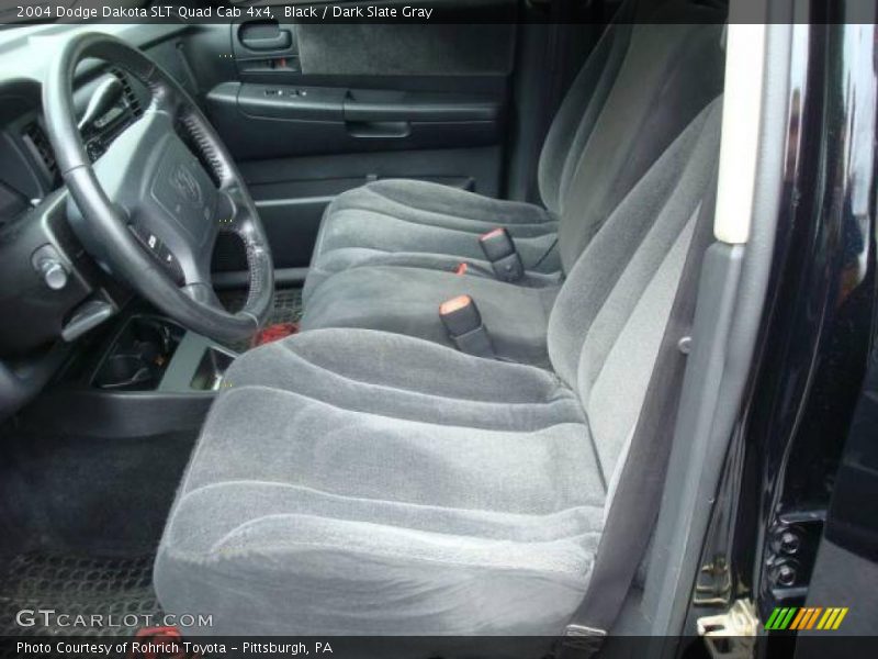 Black / Dark Slate Gray 2004 Dodge Dakota SLT Quad Cab 4x4