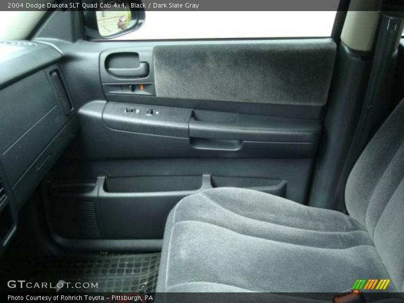 Black / Dark Slate Gray 2004 Dodge Dakota SLT Quad Cab 4x4