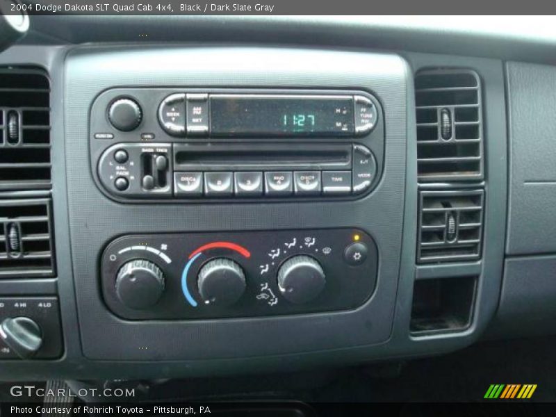 Black / Dark Slate Gray 2004 Dodge Dakota SLT Quad Cab 4x4