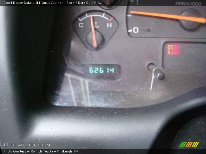 Black / Dark Slate Gray 2004 Dodge Dakota SLT Quad Cab 4x4