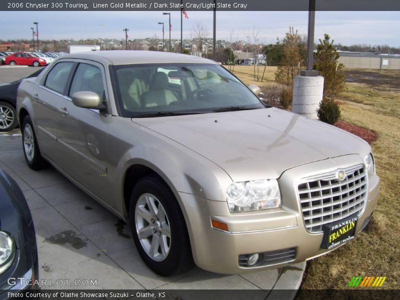 Linen Gold Metallic / Dark Slate Gray/Light Slate Gray 2006 Chrysler 300 Touring