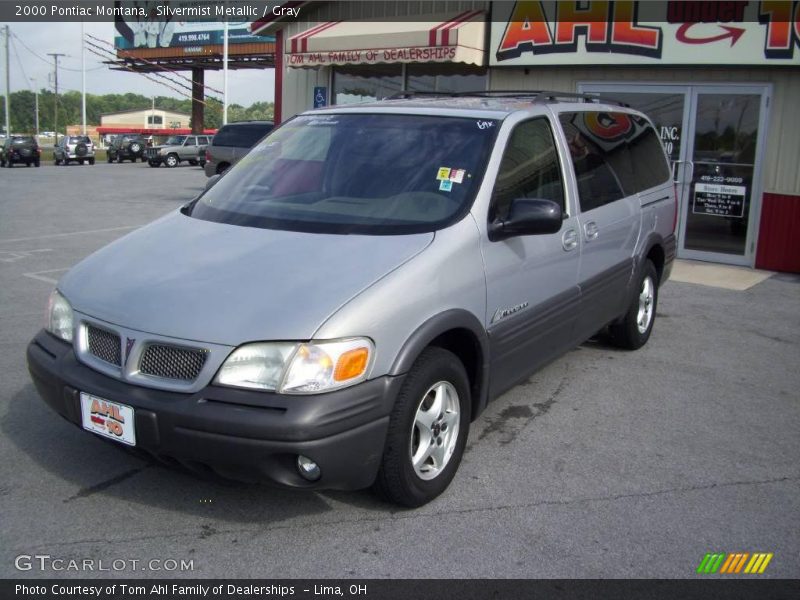 Silvermist Metallic / Gray 2000 Pontiac Montana