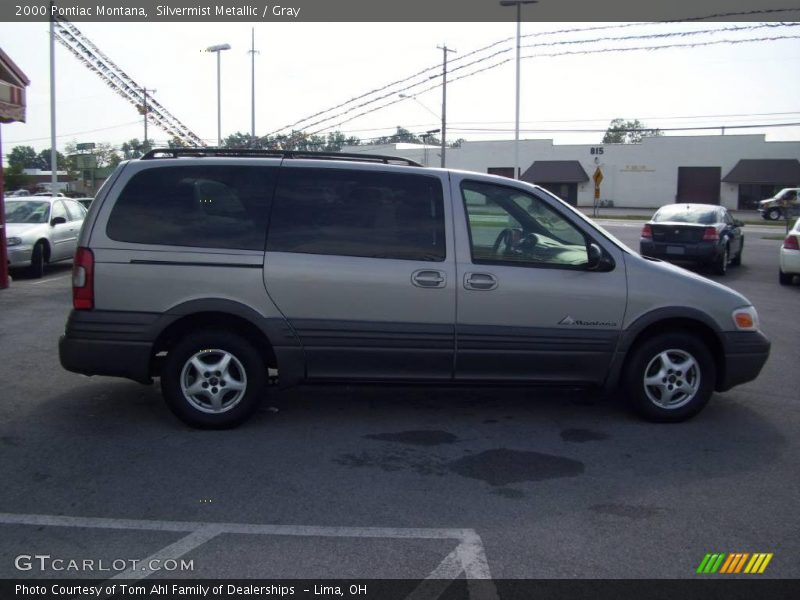 Silvermist Metallic / Gray 2000 Pontiac Montana