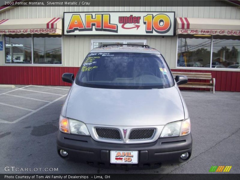 Silvermist Metallic / Gray 2000 Pontiac Montana