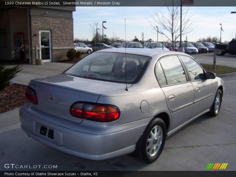 Silvermist Metallic / Medium Gray 1999 Chevrolet Malibu LS Sedan