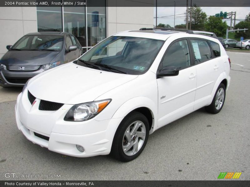 Frosty White / Slate 2004 Pontiac Vibe AWD