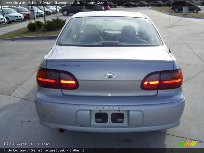 Silvermist Metallic / Medium Gray 1999 Chevrolet Malibu LS Sedan