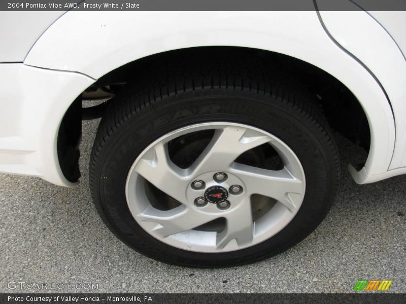 Frosty White / Slate 2004 Pontiac Vibe AWD